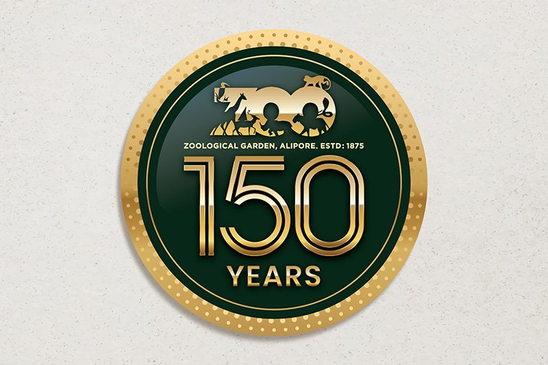 Alipore Zoological Garden 150-Year Celebration Mnemonic