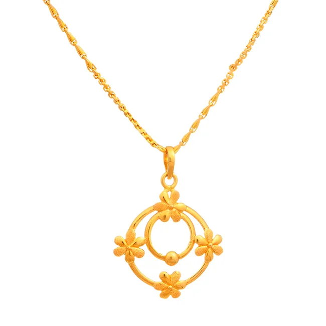 22 KT PENDANT WITH CHAIN