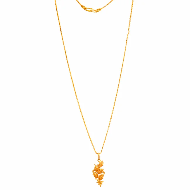 22 KT PENDANT WITH CHAIN 5