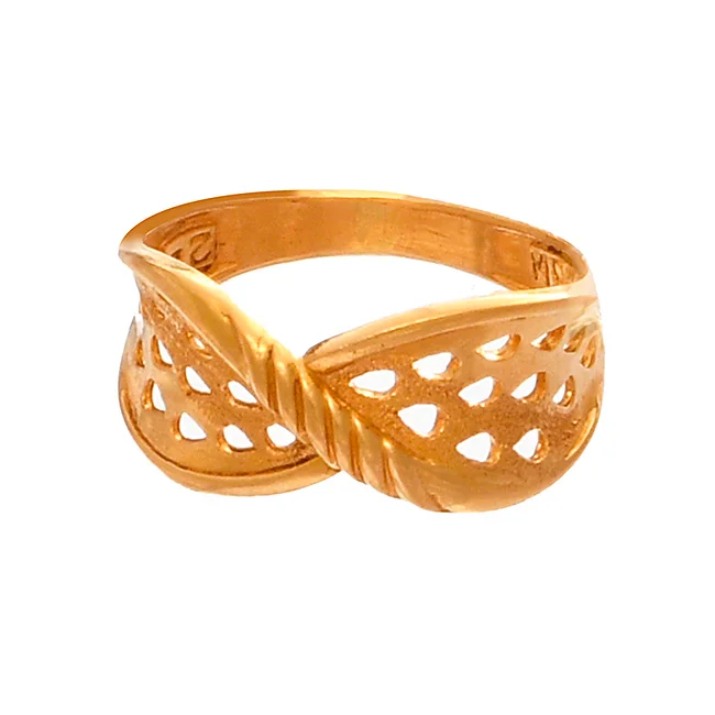 22 KT LADIES GOLD FINGER RING
