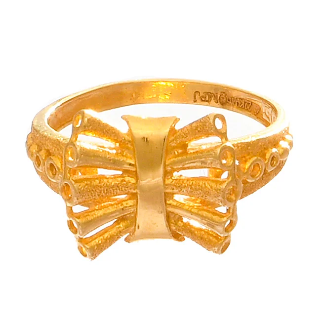 22 KT LADIES GOLD FINGER RING 1