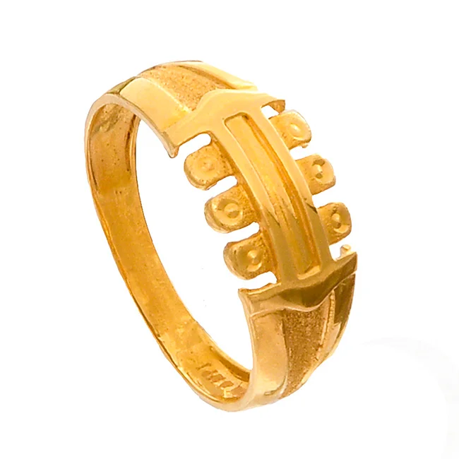 22 KT LADIES GOLD FINGER RING 2