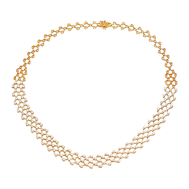 18 KT DIAMOND NECKLACE 4